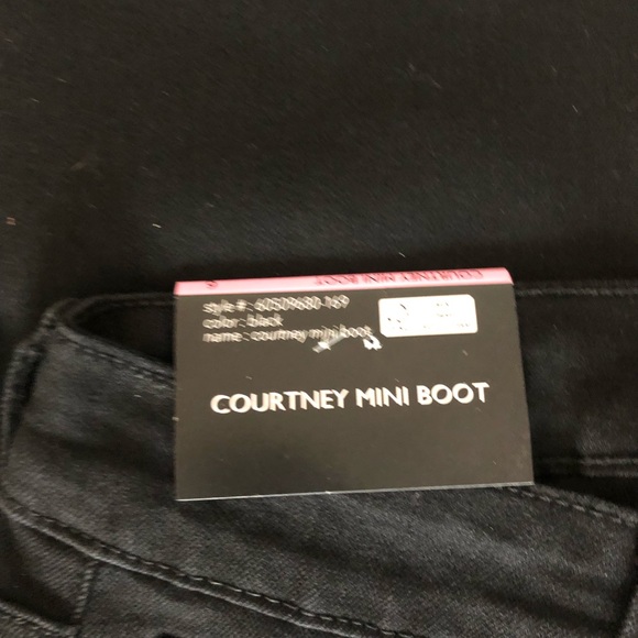 NWT Nine West Courtney Mini Boot Jeans - Picture 4 of 8